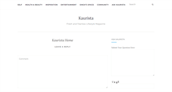 Desktop Screenshot of kaurista.com